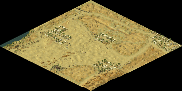 Alam Halfa Map Screenshot